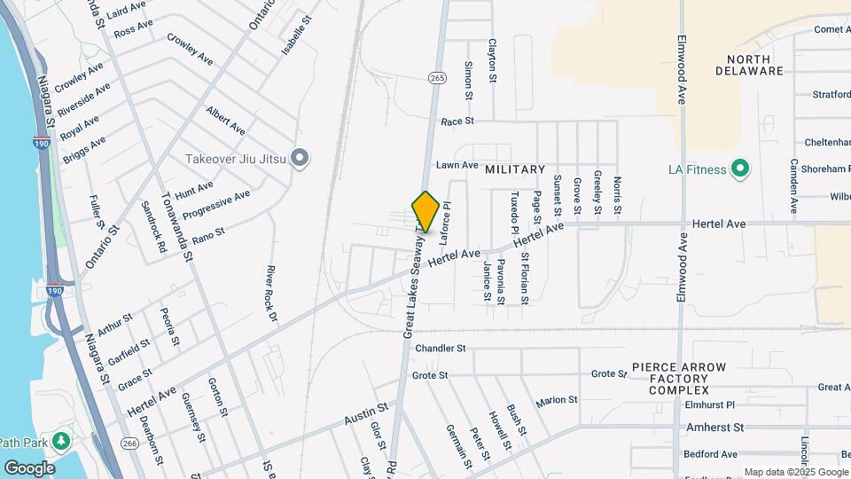 375 Military Rd, Unit 2 Map and Location Details