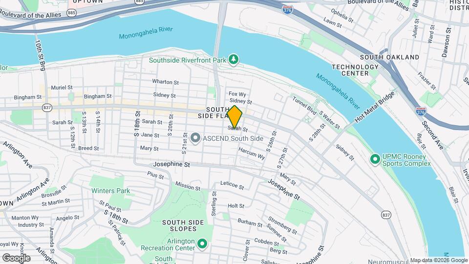 2326 Sarah St Map and Location Details