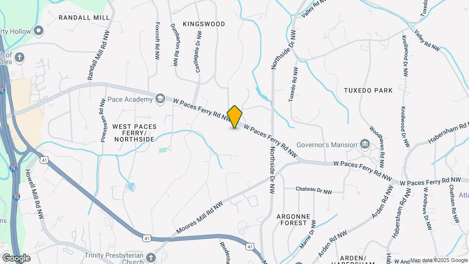 700 W Paces Ferry Rd NW Map and Location Details