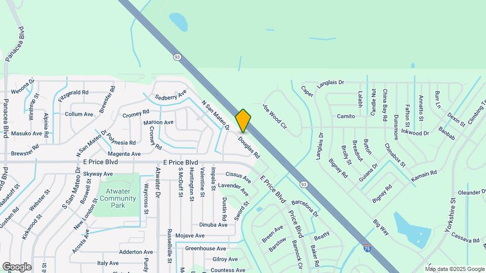 5492 Douglas Rd Map and Location Details