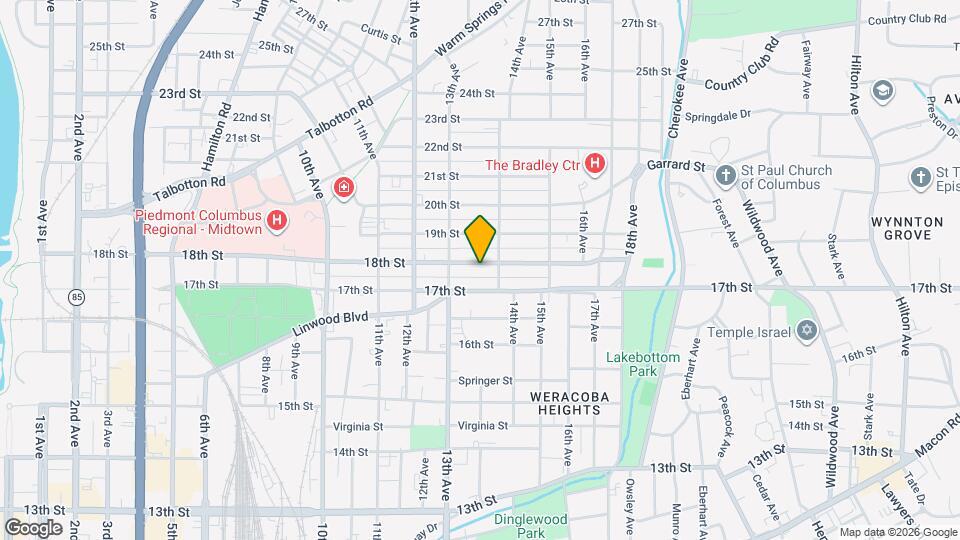 1324 18th St Mapa y Detalles de la Ubicación