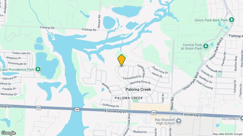 1209 Canvasback Dr Map and Location Details