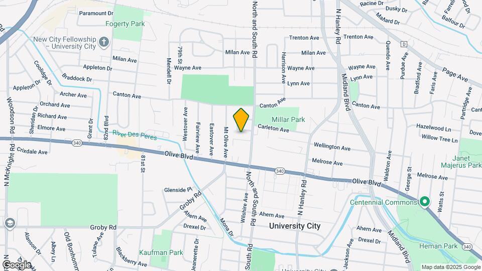 1253-1257 North and South Rd Map and Location Details