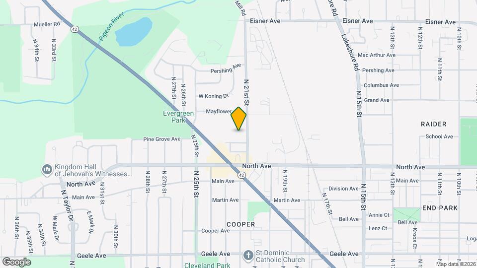 2209 Park Pl Mapa y Detalles de la Ubicación