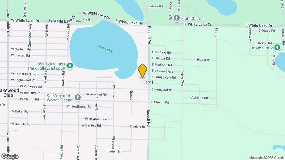 168 E Englewood Rd Map and Location Details