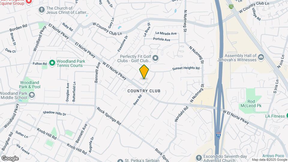 1731 La Manzana Ln Map and Location Details