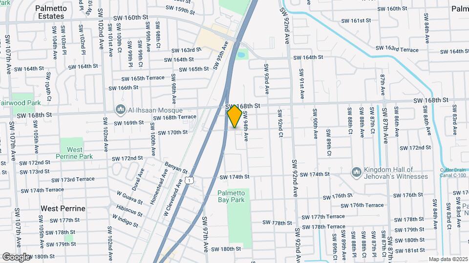 9430 SW 170th St Map and Location Details
