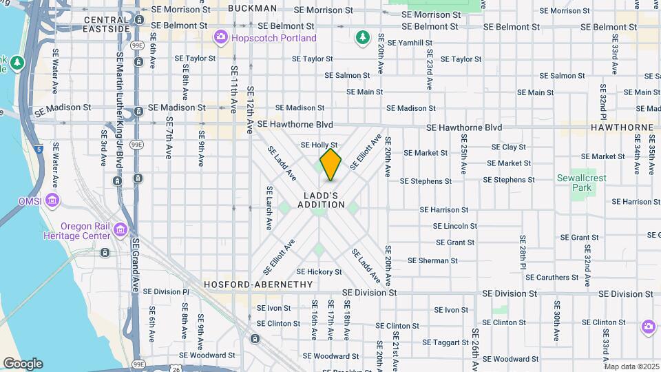 1909 SE Elliott Ave Map and Location Details