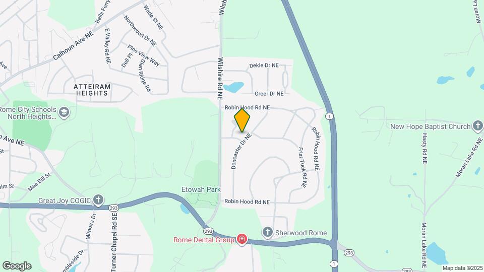 33 Doncaster Dr NE Map and Location Details