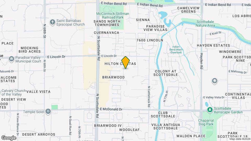 6311 N 74th St Map and Location Details