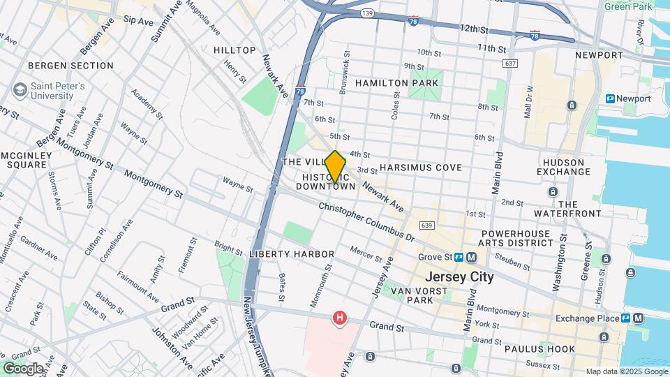 114 Brunswick St Map and Location Details