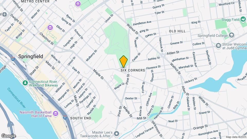 21 Cedar St-Unit -1 Map and Location Details