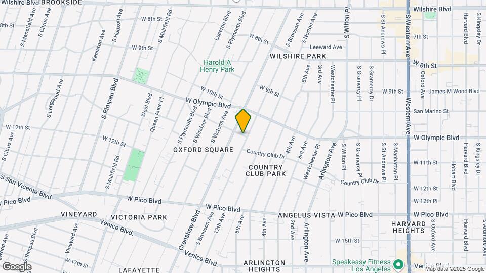 4102 Country Club Dr Map and Location Details