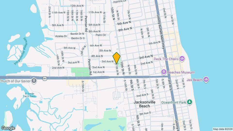 186 11th St N Map and Location Details