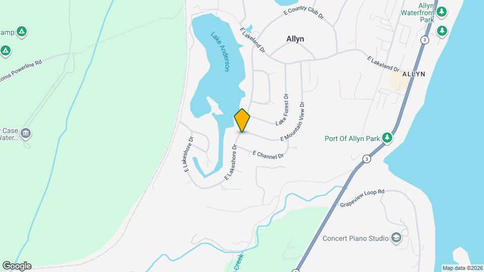 381 E Lakeshore Dr Map and Location Details