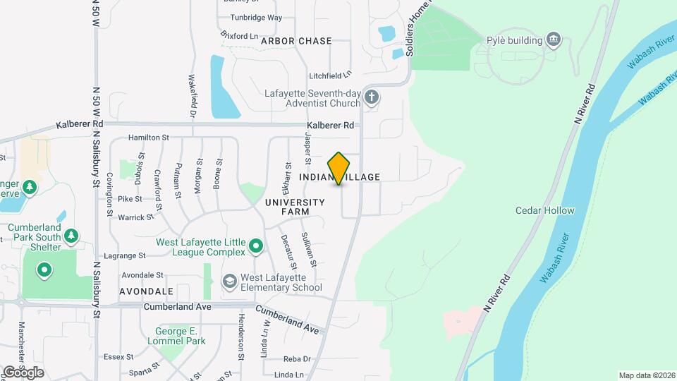 3 bedroom 2 Bath Home Map and Location Details