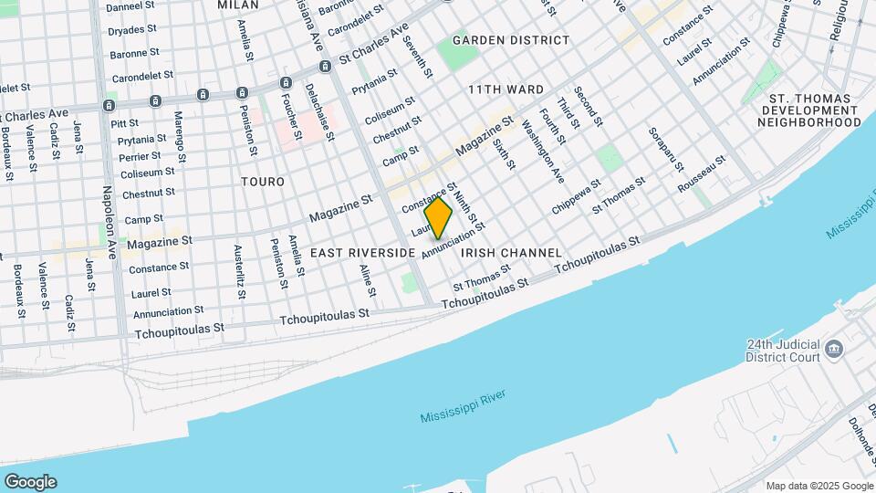 3253 Annunciation St Map and Location Details