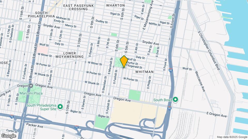 2401 S 5th St Map and Location Details