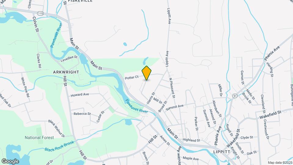 21 Highland Ave Map and Location Details