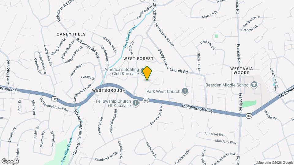 7920 Ellisville Ln Map and Location Details