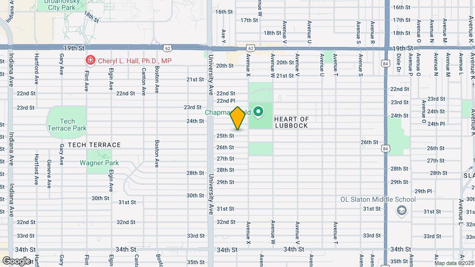 2412 25th St Map and Location Details