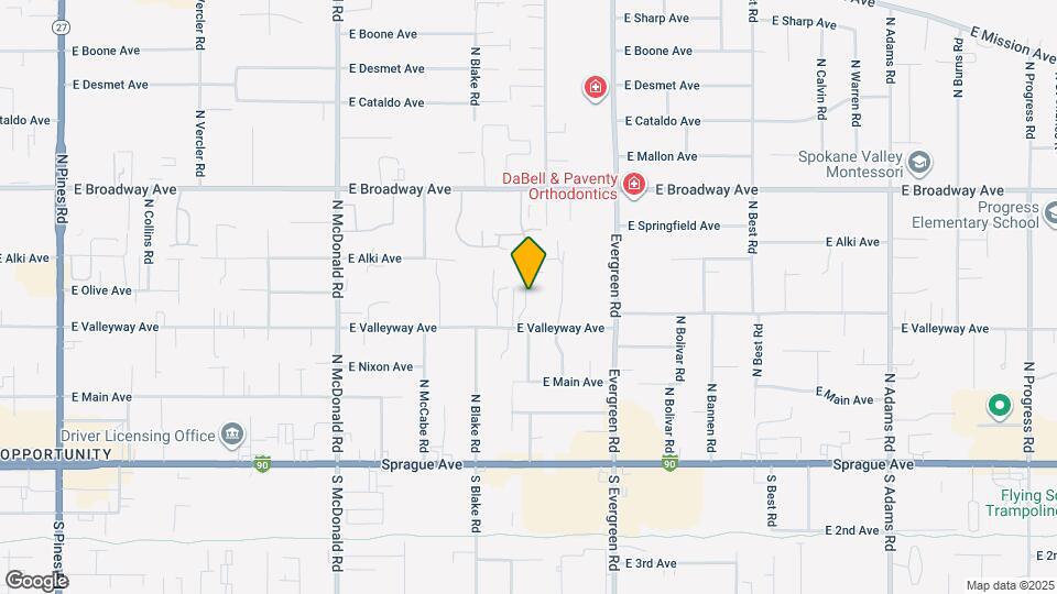 508 N Mayhew Ln Map and Location Details