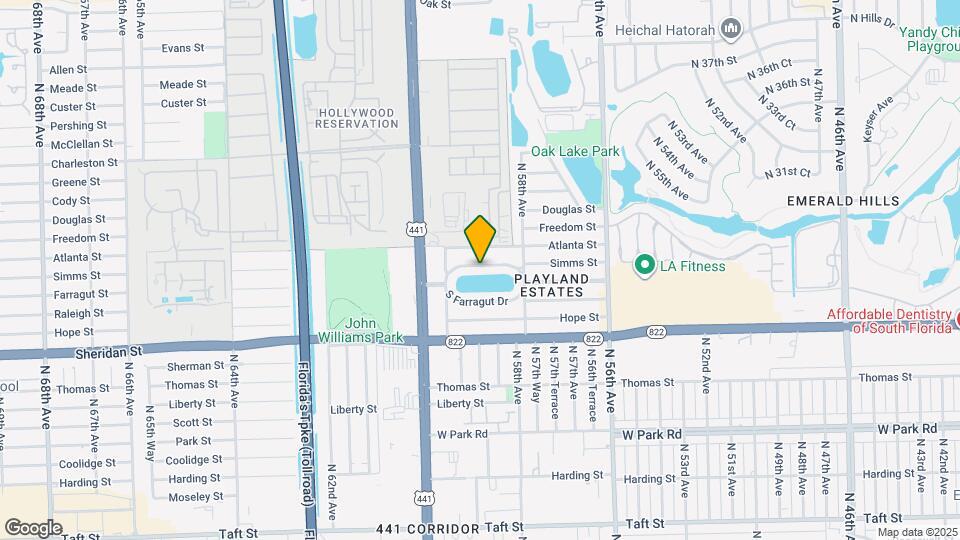 5900 N Farragut Dr Mapa y Detalles de la Ubicación