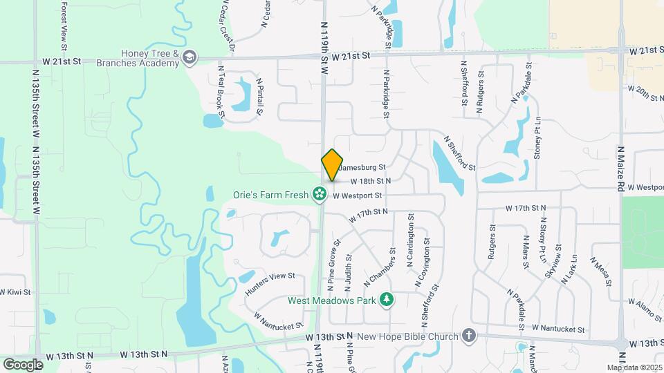 1817 N Pine Grove St Map and Location Details