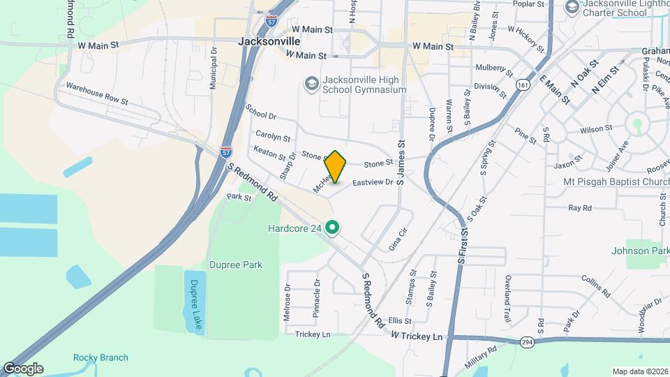 1212 Eastview Dr Map and Location Details