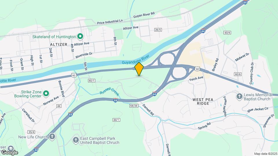 5031 W Pea Ridge Rd Map and Location Details