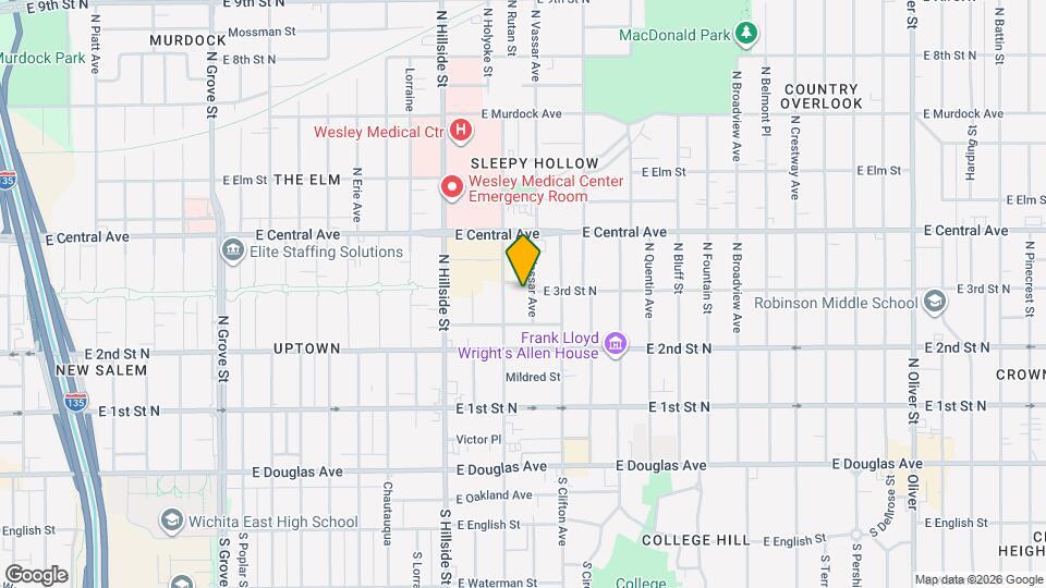 363 N Vassar Ave Map and Location Details