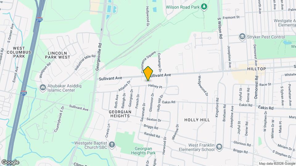 3980 Halsey Pl Map and Location Details