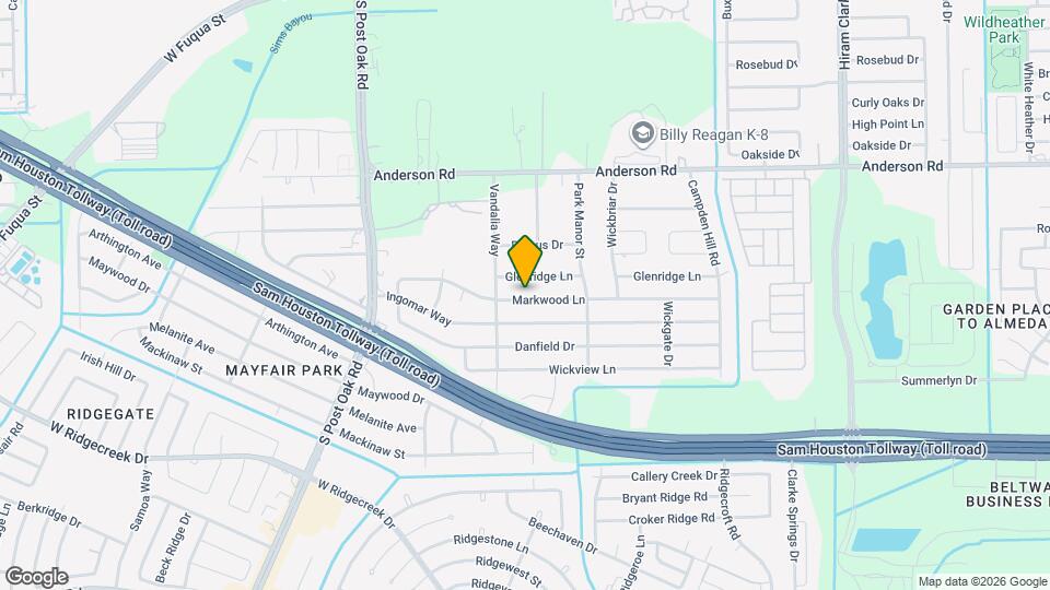 5152 Markwood Ln Map and Location Details