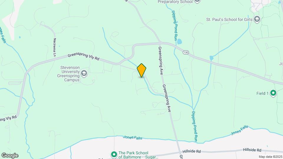 1421 Greenspring Vly Rd Map and Location Details