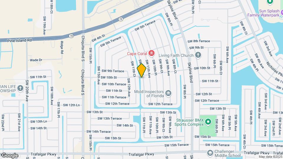 1006 SW 11th Pl Map and Location Details