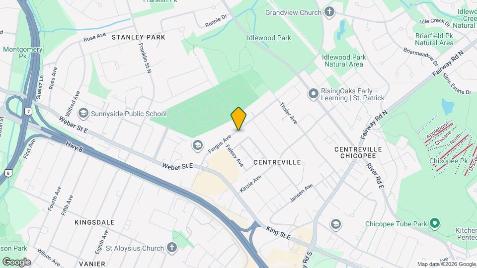 169 Fergus Ave Map and Location Details