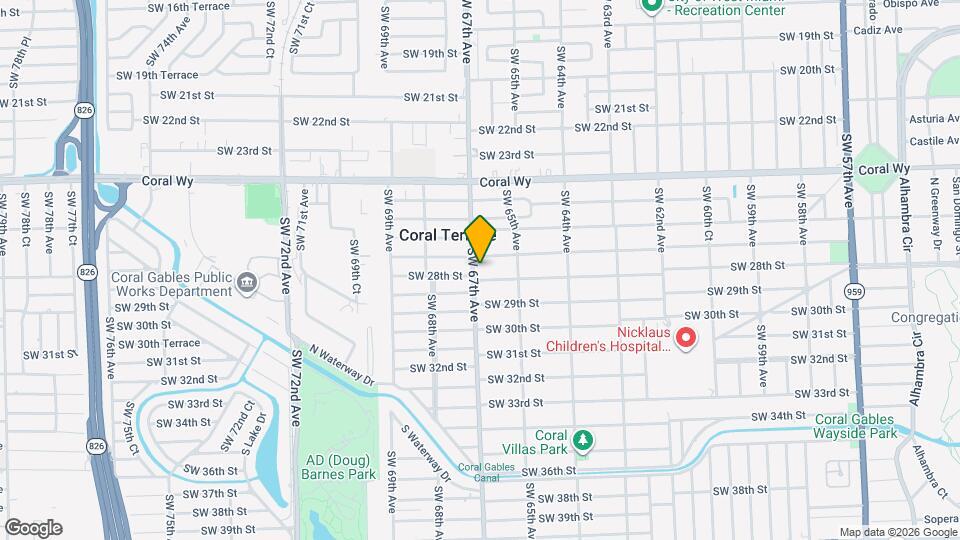 2729 SW 67th Ave Map and Location Details