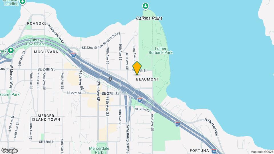 8157 SE 24th St Map and Location Details