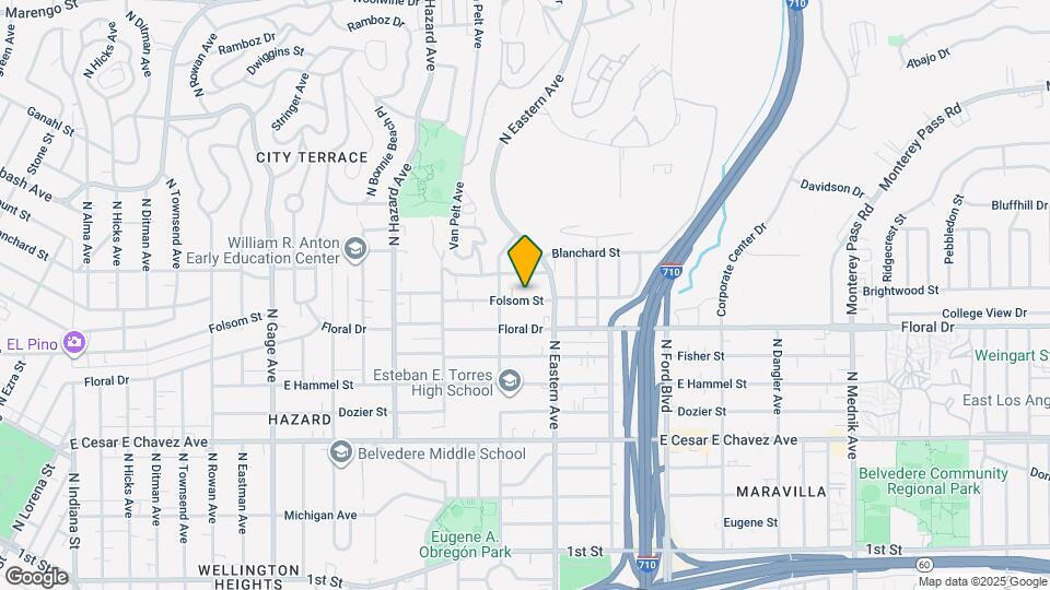 4235 Folsom St, Unit B Map and Location Details