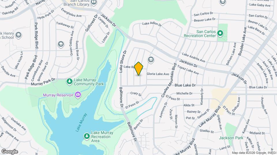 6242 Lake Leven Dr Map and Location Details