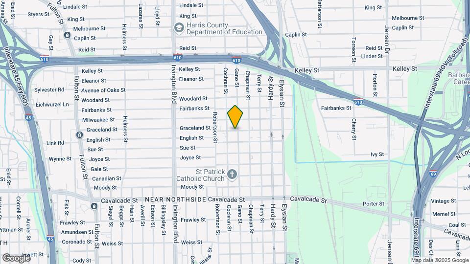 1220 Griffin St, Unit C Map and Location Details