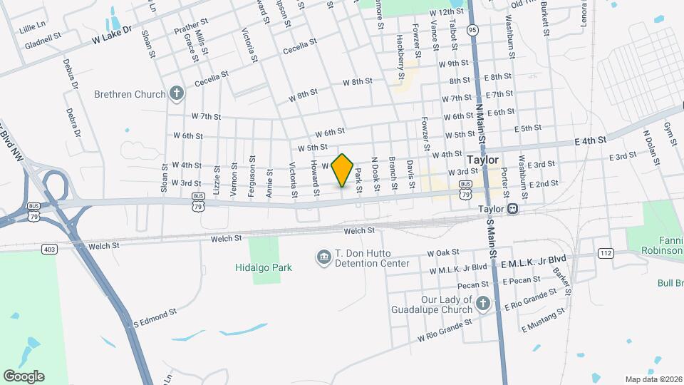 211 Shaw St Mapa y Detalles de la Ubicación