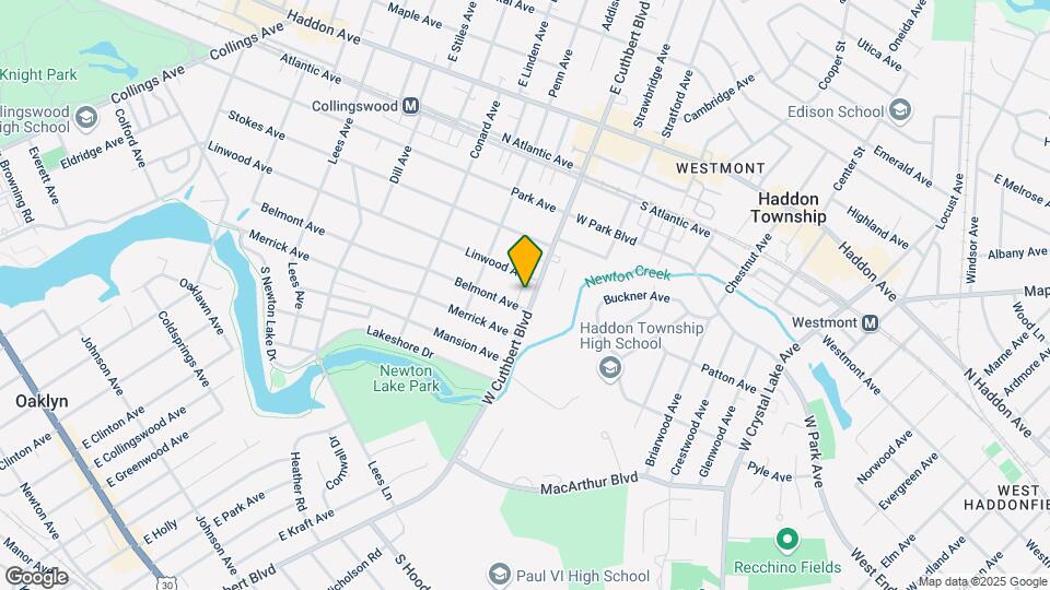 411 W Cuthbert Blvd Mapa y Detalles de la Ubicación