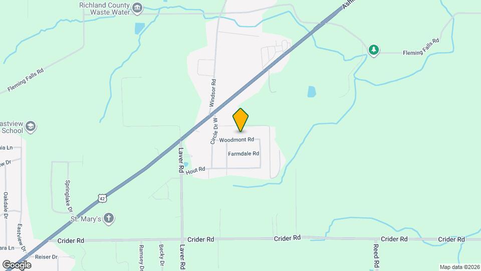 1991 Woodmont Rd Map and Location Details