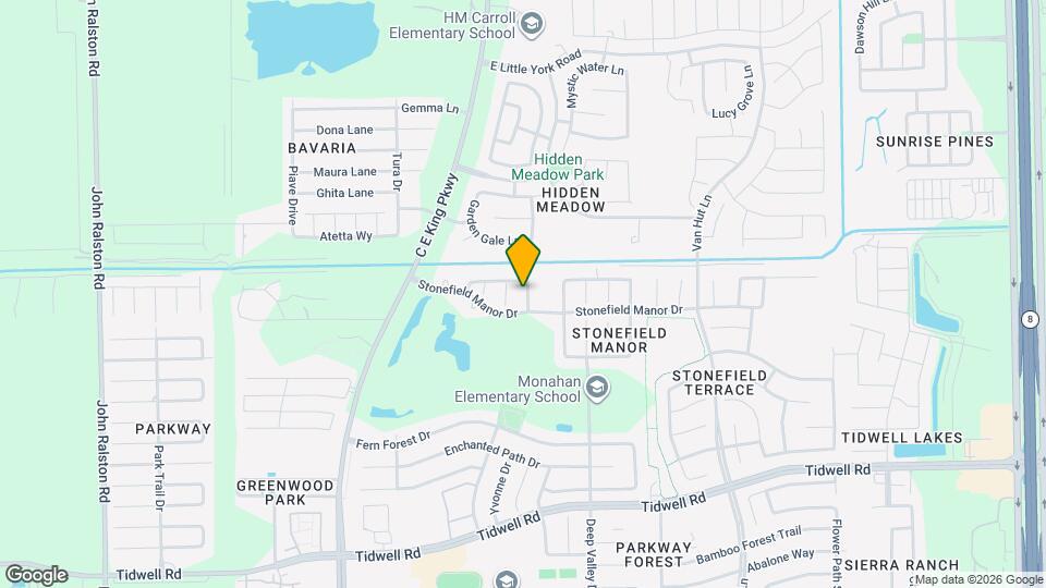 12618 Roxdale Ridge Dr Map and Location Details