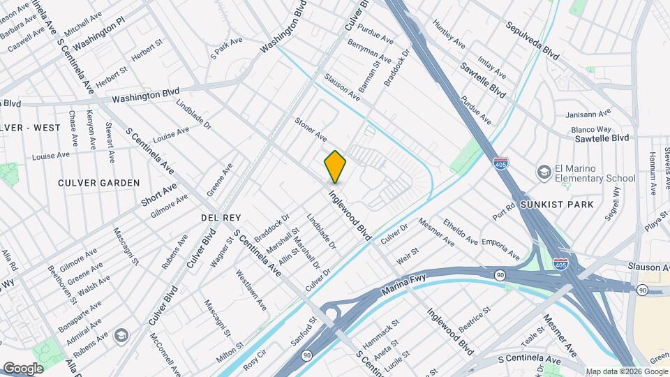 4816 Inglewood Blvd Map and Location Details