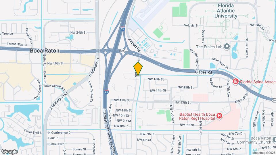 1600 NW 15th Ave Map and Location Details