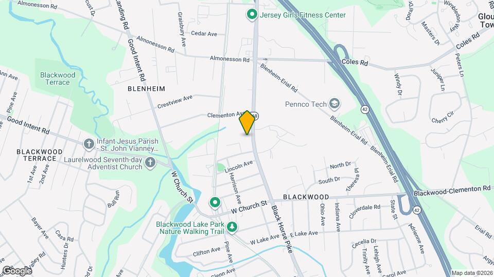 415 Hamilton Ave Map and Location Details