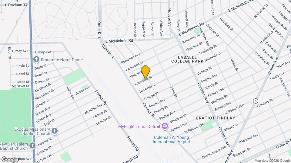 11092 Engleside St Map and Location Details