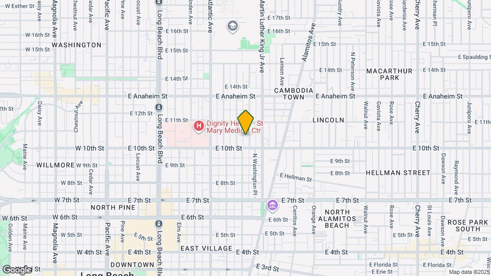1035 Myrtle Ave, Unit 3 Map and Location Details